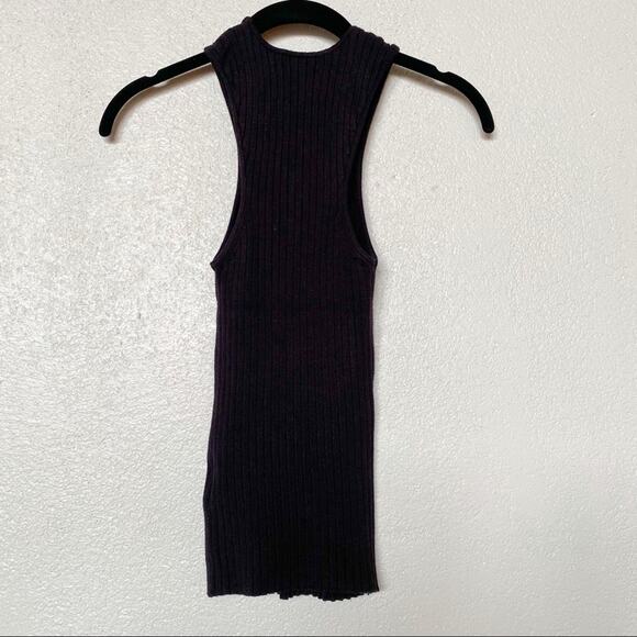 Urban Outfitters Crewneck Thick Ribbed Tank Size Small - Picture 9 of 9
